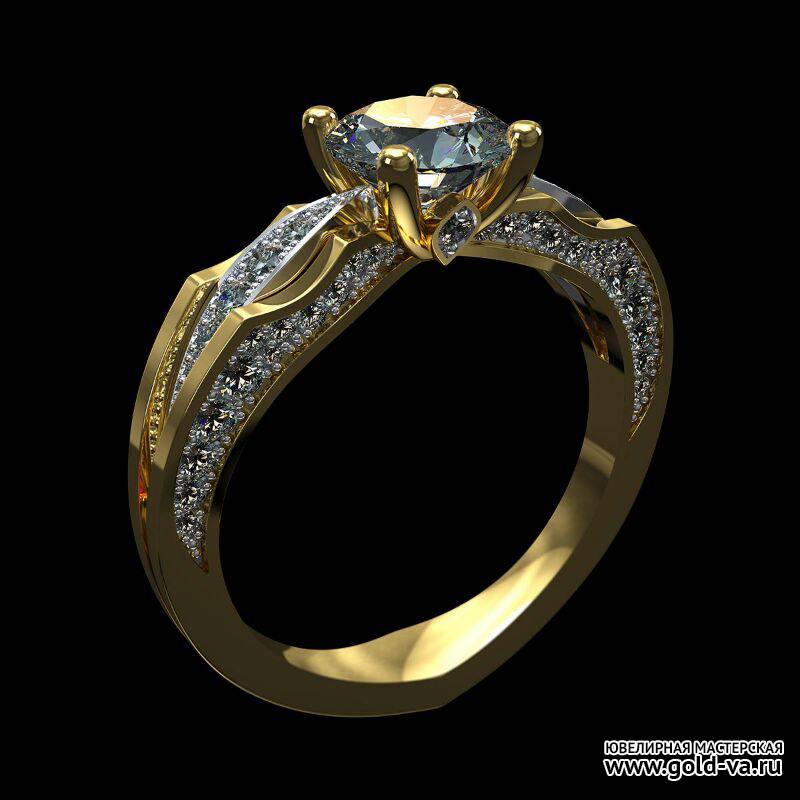кольцо женское КПК016