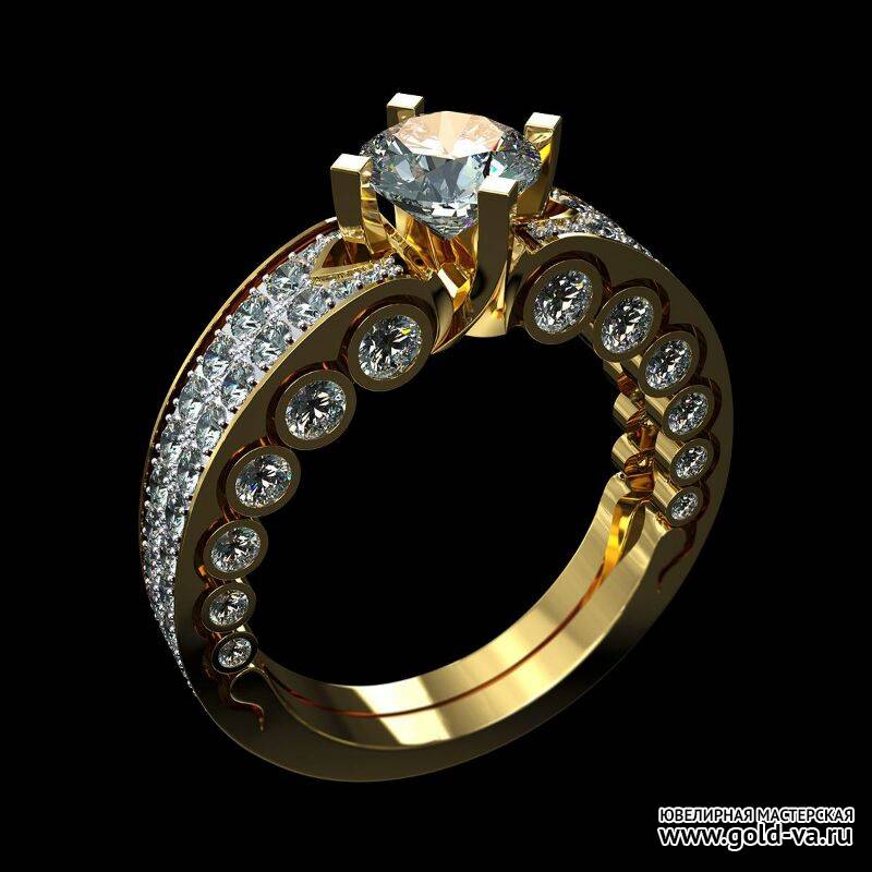 кольцо женское КПК006