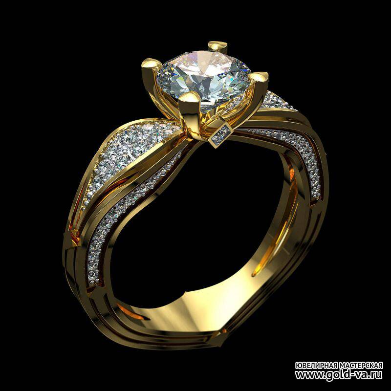кольцо женское КПК012