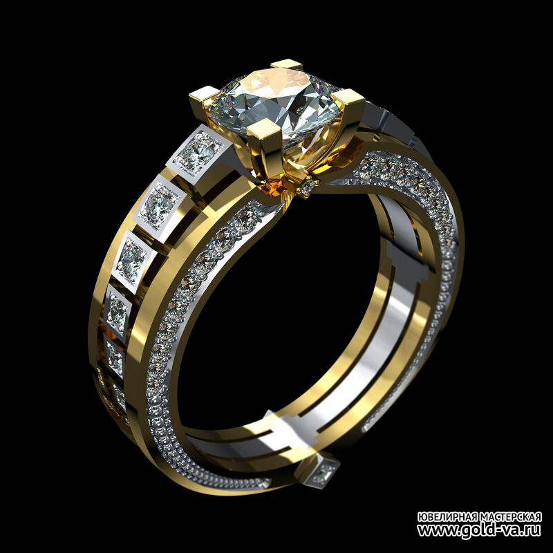 кольцо женское КПК013